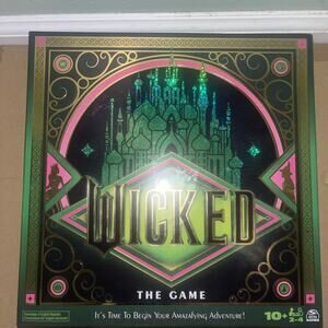 Wicked The Game Spin Master Broadway Musical Board Game 2-4 Players Ages 10+